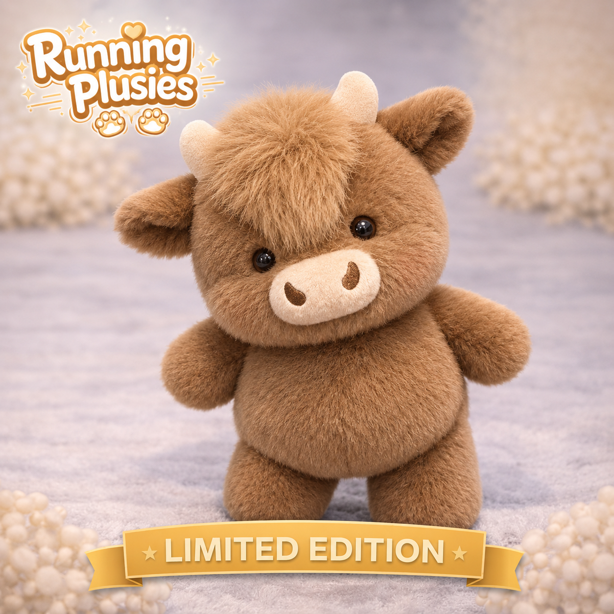 Cocoa Moo Cow - Peluches que corren