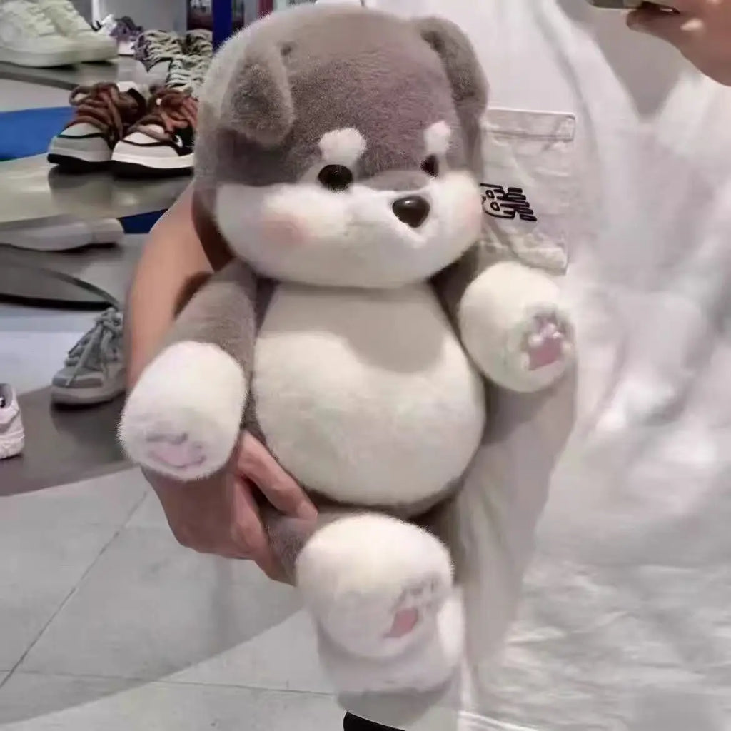 Misty Gray Puppy - Running Plushies