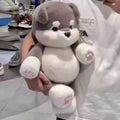 Misty Gray Puppy - Running Plushies