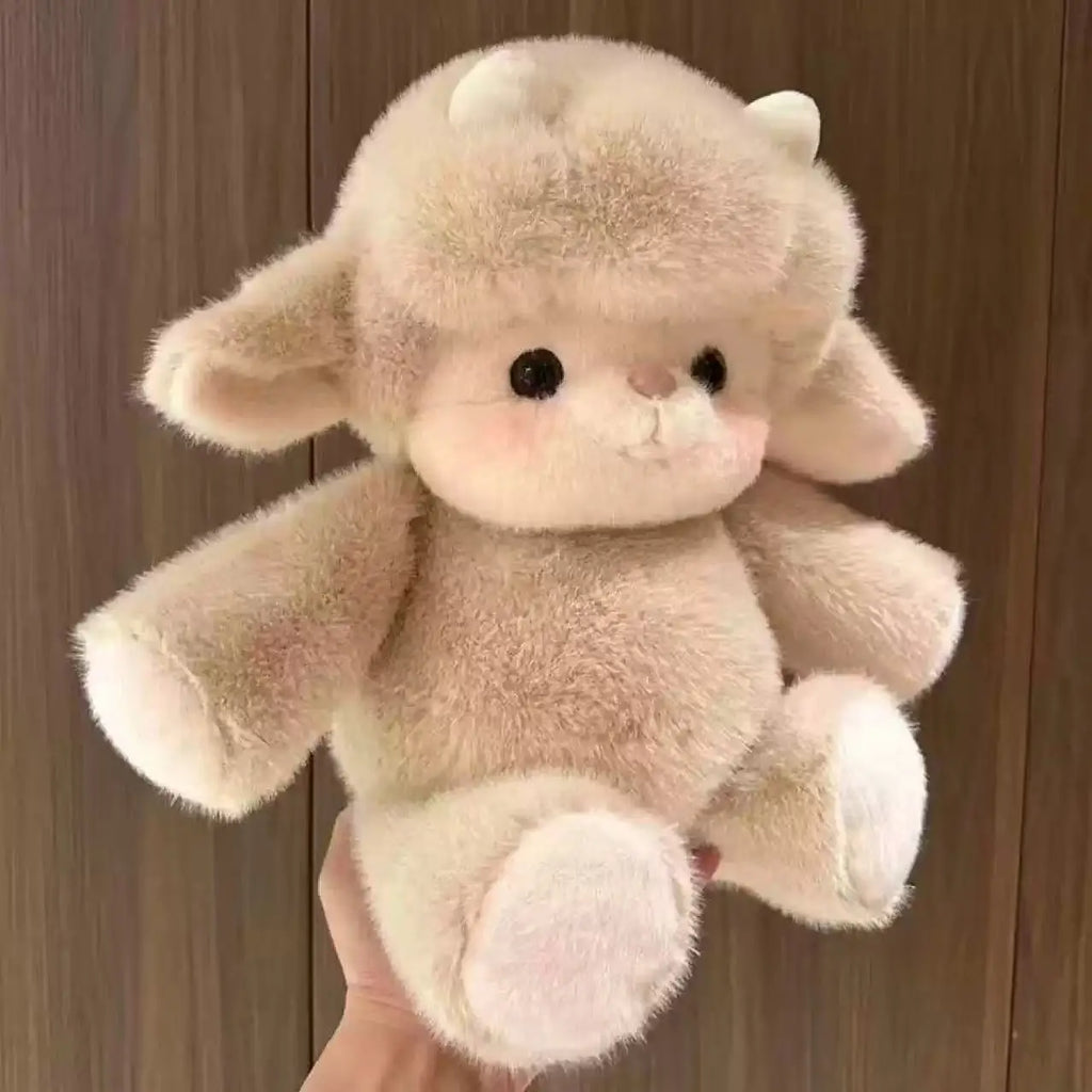 Oatmeal Lamb - Running Plushies