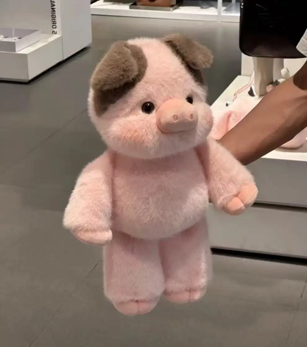 Spotted Pink Piglet - Running Plushies