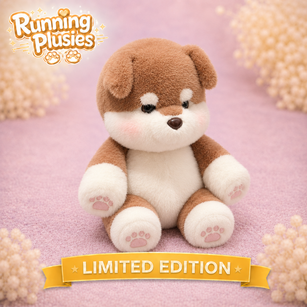 Toffee Puppy - Running Plushies